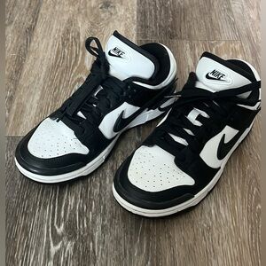 Nike Dual-Tone Black and White Sneakers